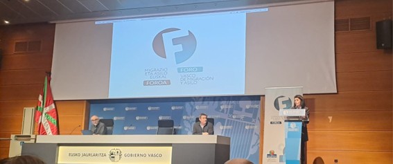 Hirekin participa en el Foro Vasco de Migración y Asilo